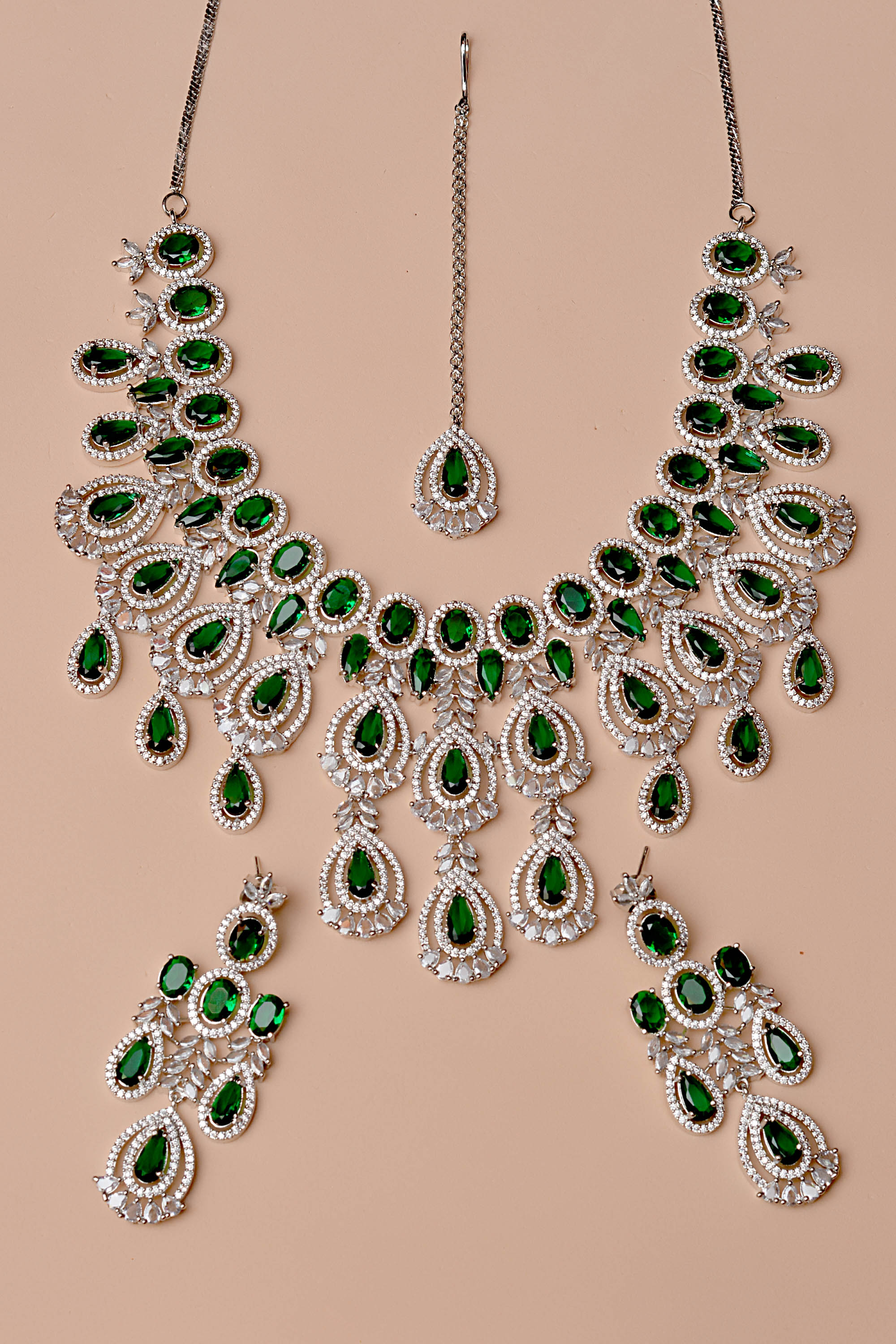Bride of Tomorrow Green Bridal Set