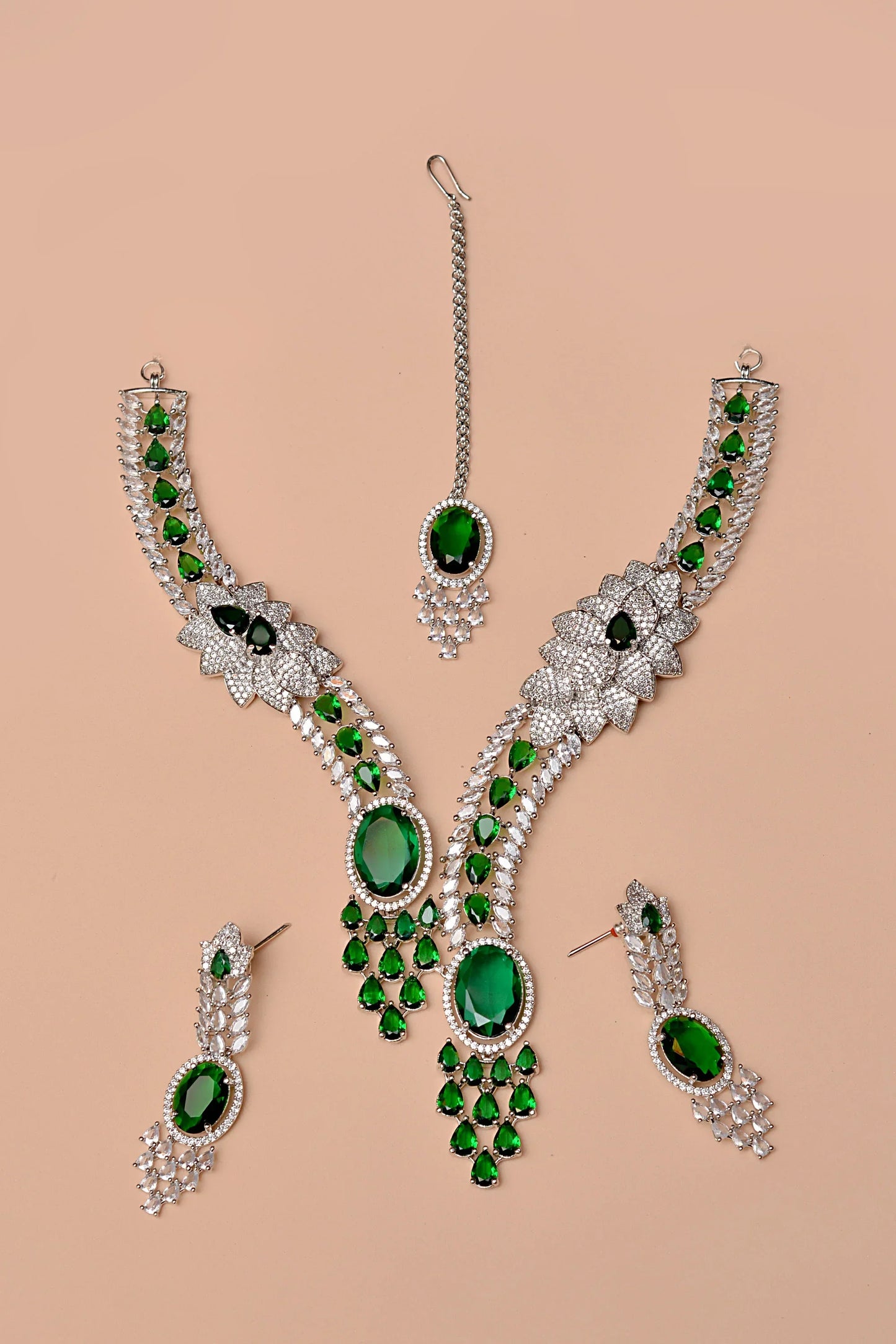 Bride of Tomorrow Green Bridal Set