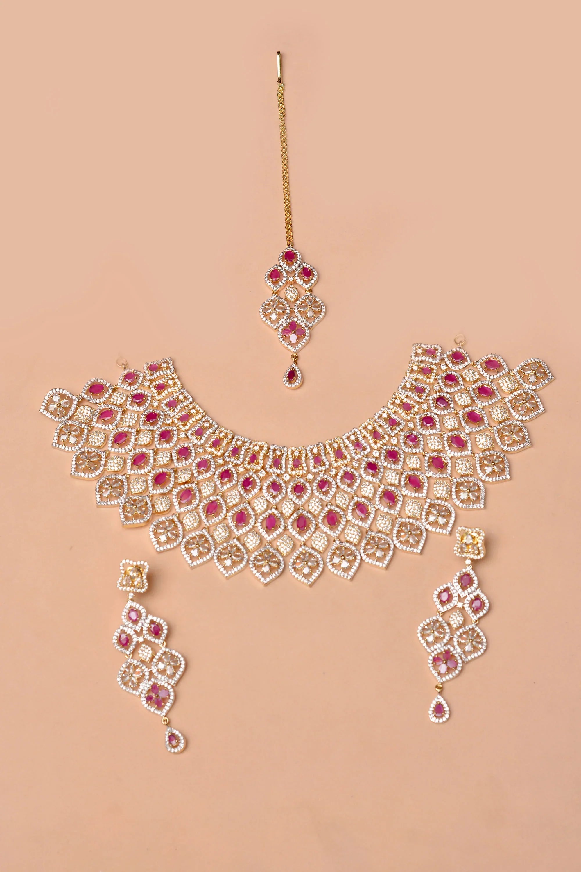 Bride of Tomorrow Red Bridal Set