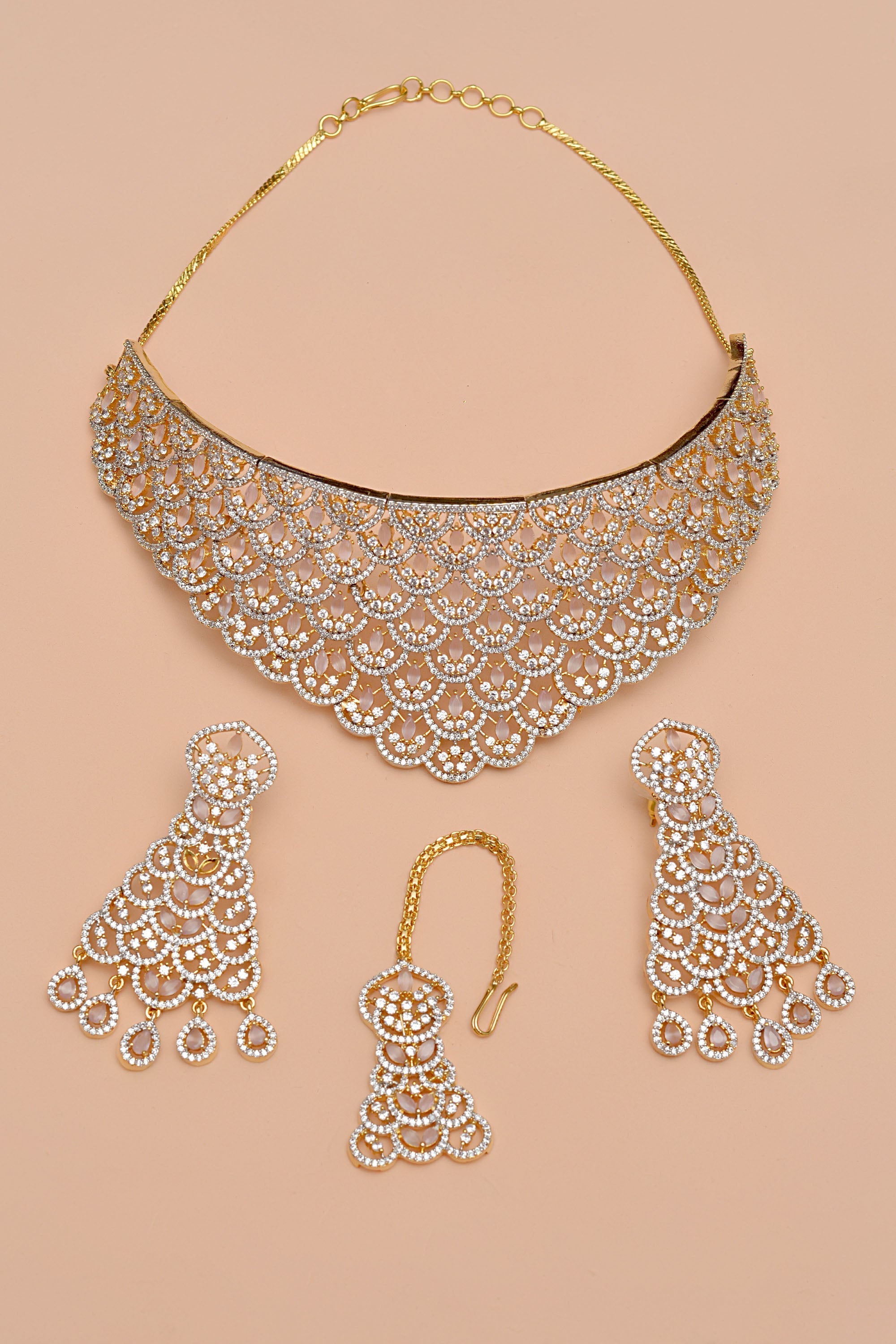Bride of Tomorrow Pink Bridal Set