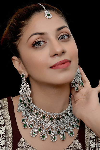 Bride of Tomorrow Green Bridal Set