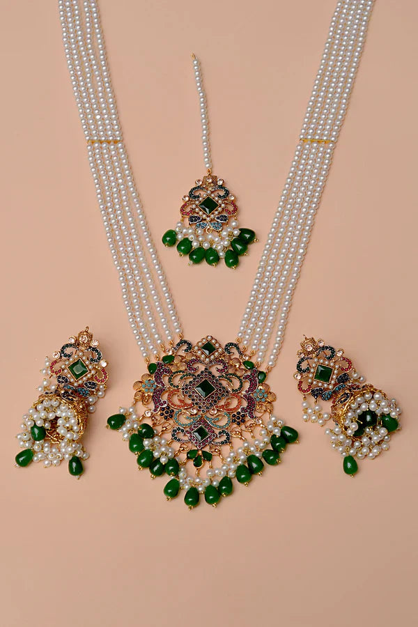 Bride of Tomorrow Red Maala Necklace