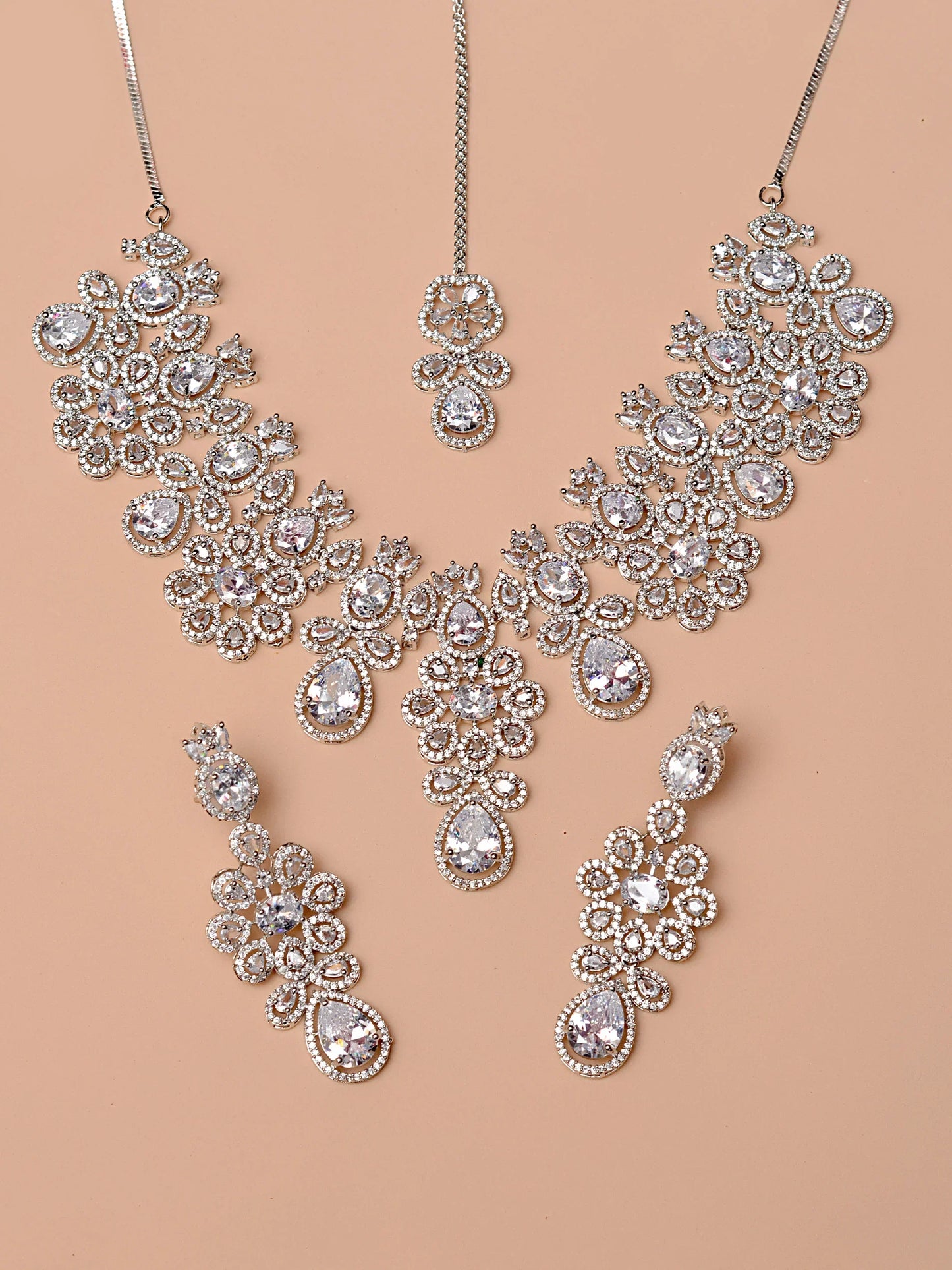 Bride of Tomorrow Silver Bridal Set