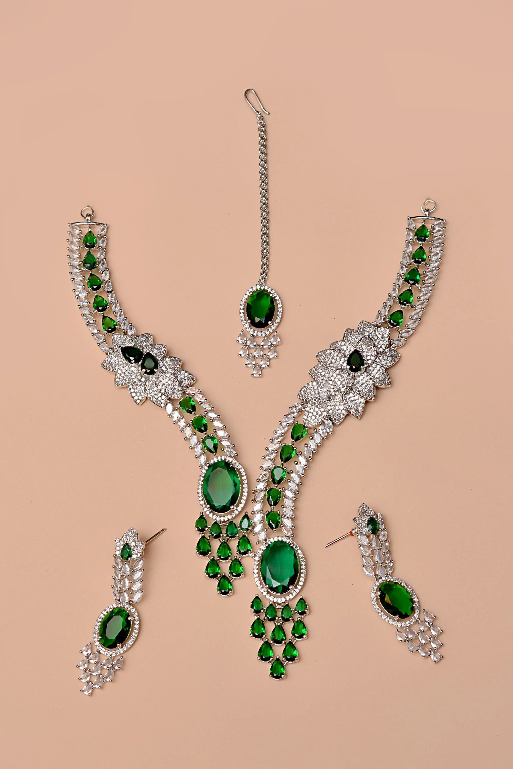Bride of Tomorrow Green Bridal Set