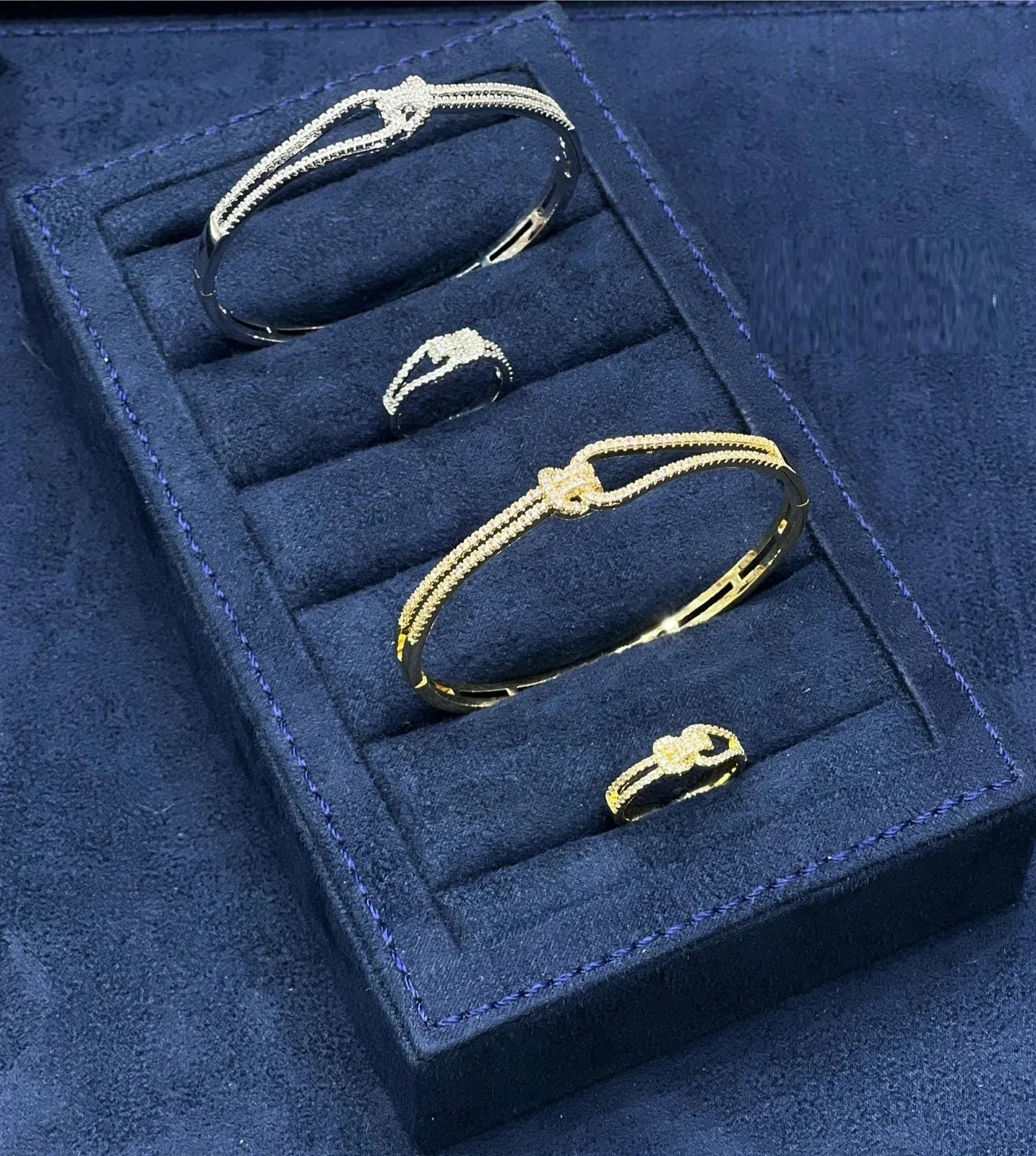 Twisted Butterfly Charm Kada Set