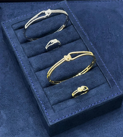 Twisted Butterfly Charm Kada Set