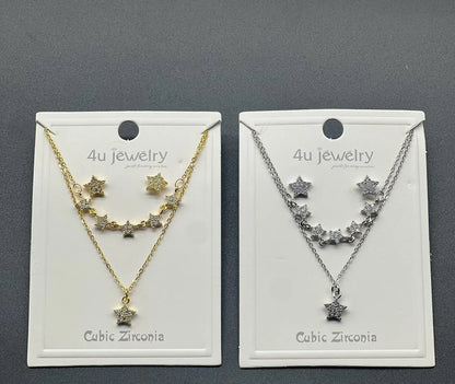 Celestial Star Layered Jewelry Set