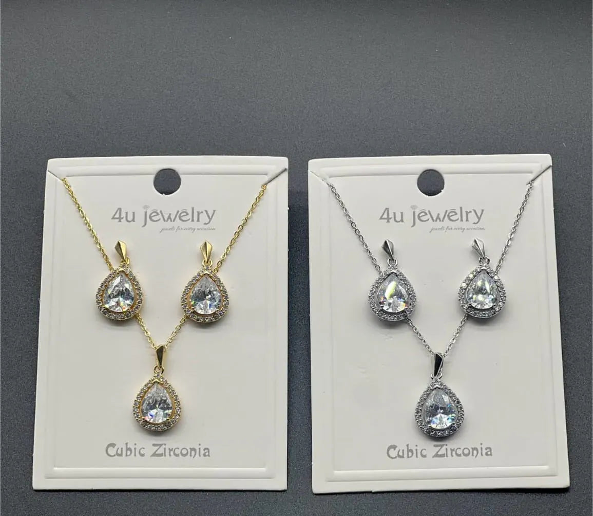 Royal Teardrop Elegance Set