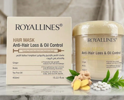Royallines Hair Mask - Anti-Hair Loss & Oil Control